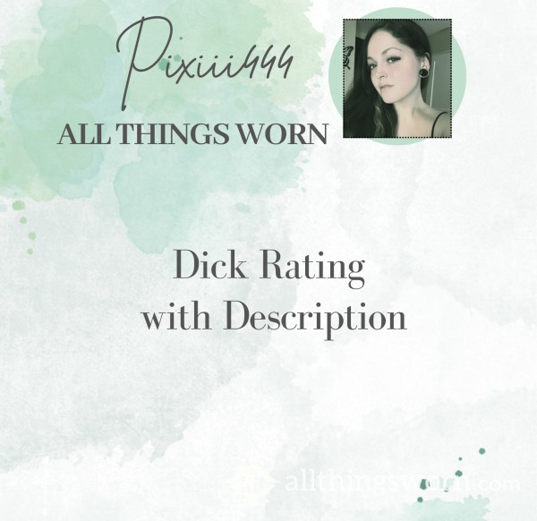 Dick Rating With Description
