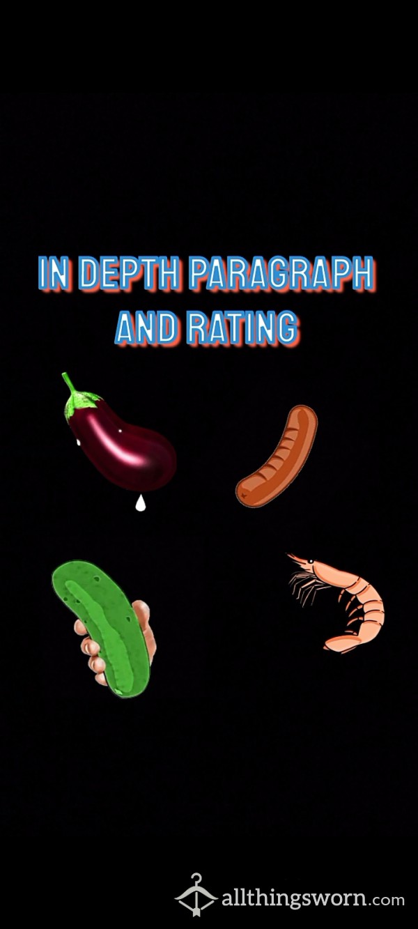 Dick Rating With DESCRIPTIVE Paragraph