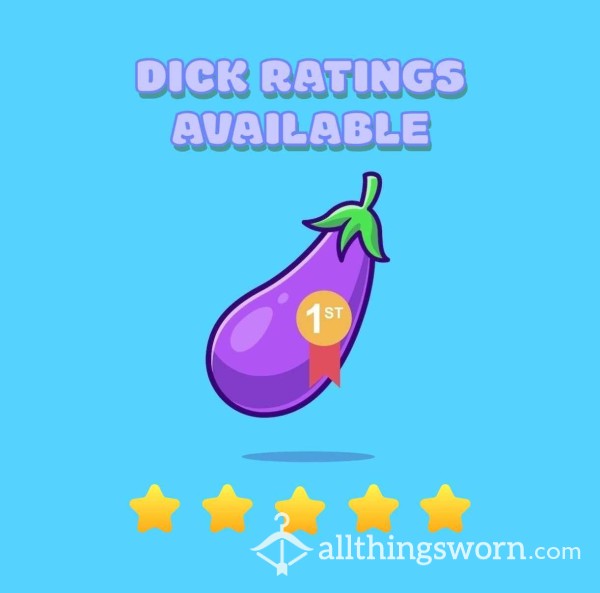 Basic 1-10 Dick Ratings
