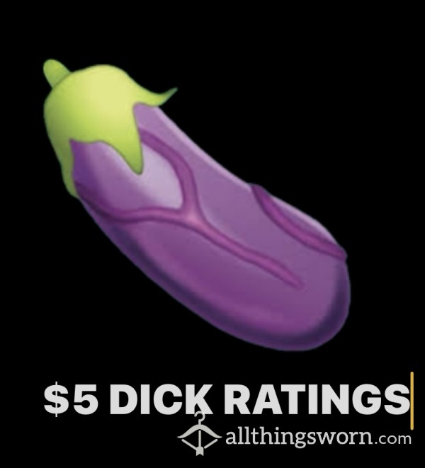 Written Dick Ratings, However You Want It 😈