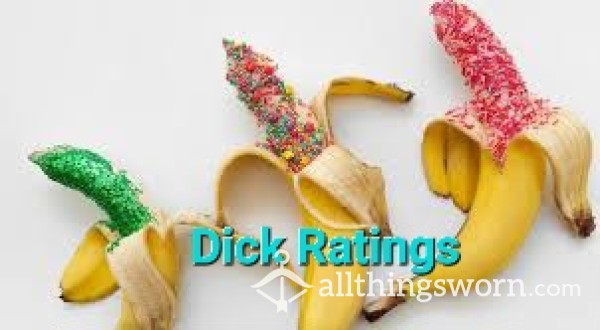 Dick Ratings 🍌