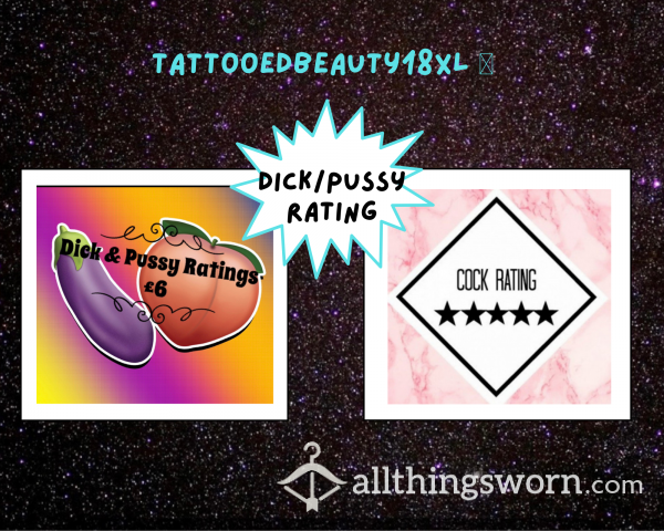 Dick/Pussy Rating