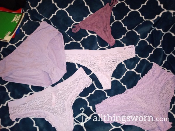 Different Types Of Purple Underwear 💜