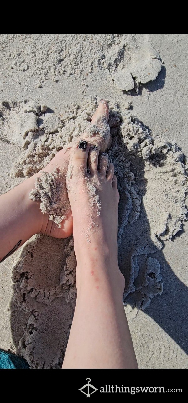 Digging With My Toes In The Sand