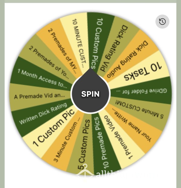 DIGITAL Lucky Spin Wheel