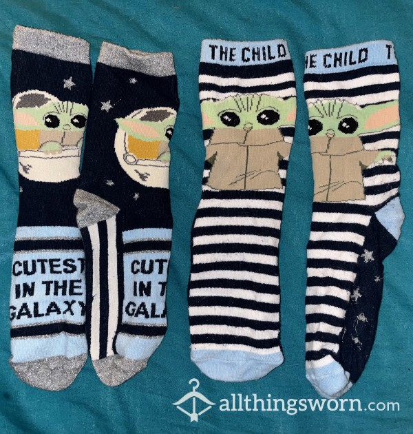 Din Grogu/Baby Yoda Socks