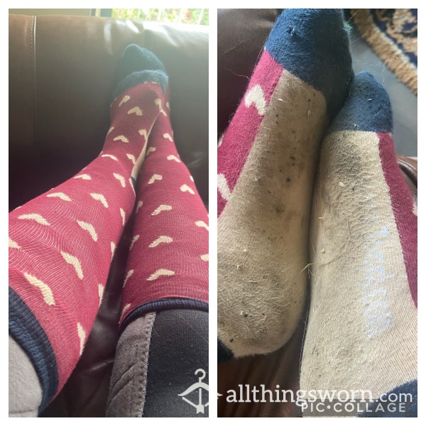 Dirty 48hour Worn Riding Socks