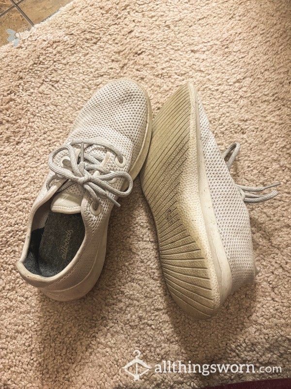 Very Worn Dirty Active Shoes