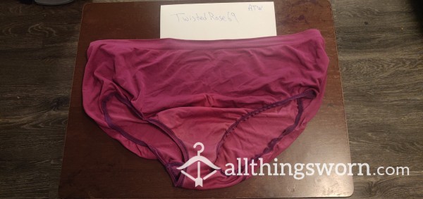 Dirty And Abused Panties Worn By Trans Cam Model