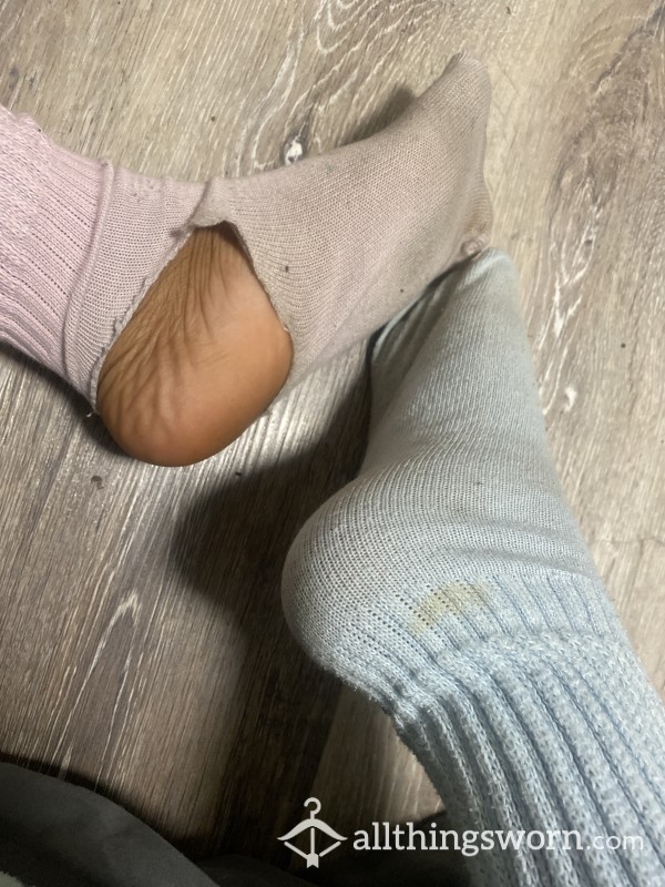 Dirty And Smelly Socks Worn For Three Days