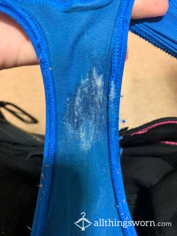 Dirty Blue Panties