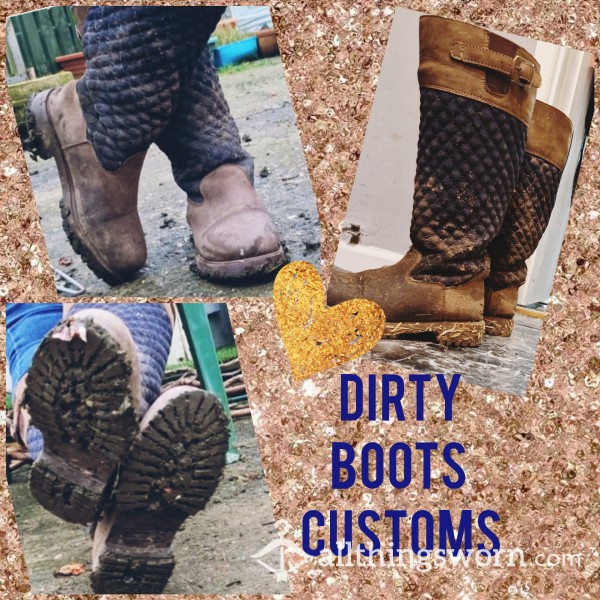 Dirty Boots Customs... Crushing, Stomping, Humiliation Etc...
