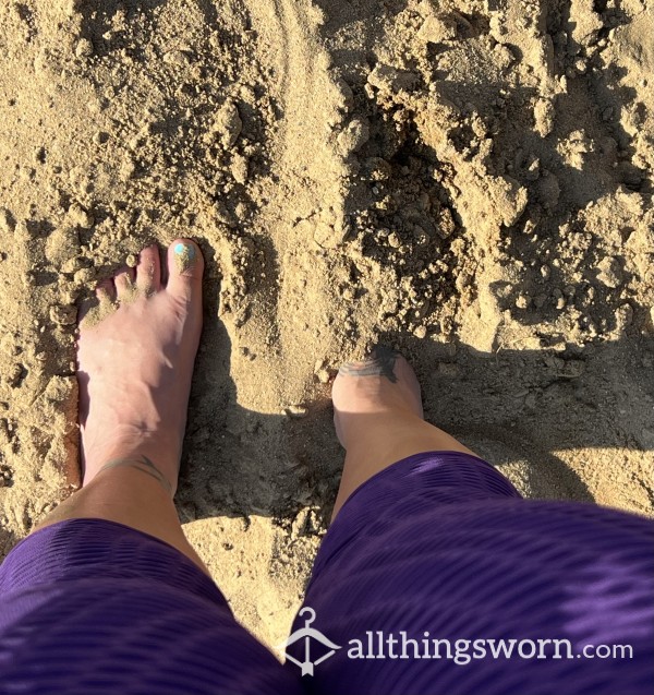 Dirty, Crusty Post-volleyball Feet