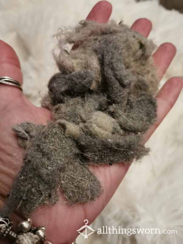 Dirty Dryer Lint Filthy Stuff. Full Of My Smells Hair & Skin. 💋💋💋£12.🔥🔥🔥