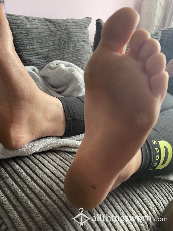 Dirty Feet And Lots Of Foot Dust
