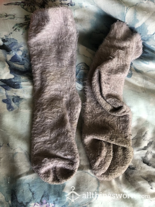 Dirty Fluffy Socks