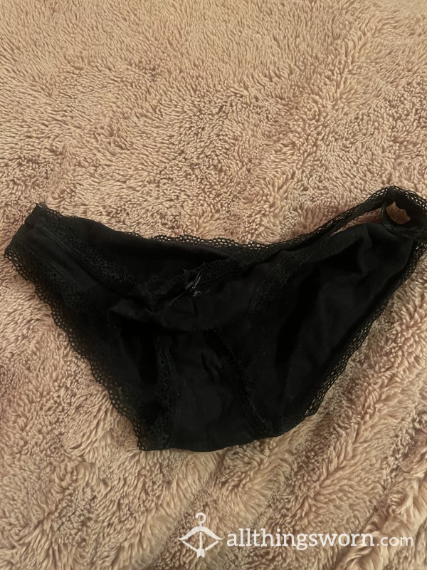 Dirty Hard Panties Worn 24 Hours While Horny