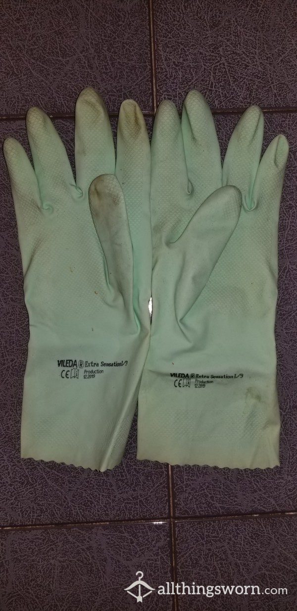 Dirty Latex Gloves