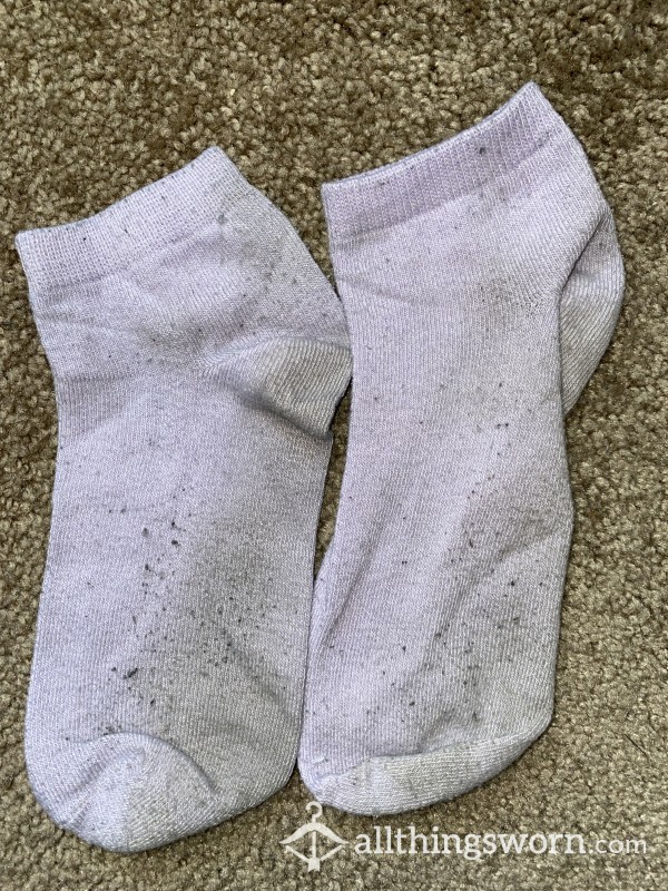 Dirty Lilac Socks