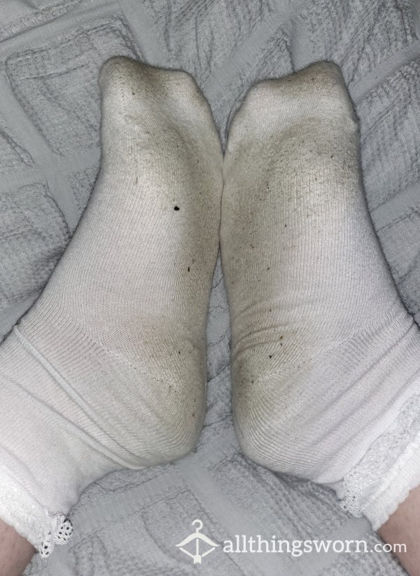 Dirty Little School Girl Socks Just £15 😋