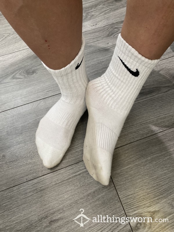 Dirty Nike Socks After Football