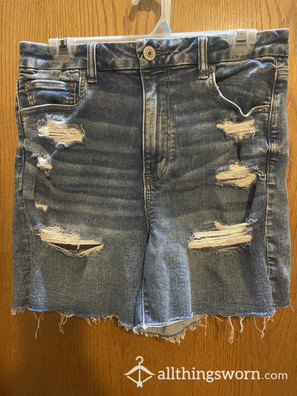 Dirty Old Jean Shorts