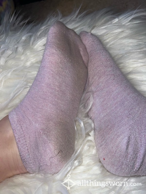 Dirty Purple Socks