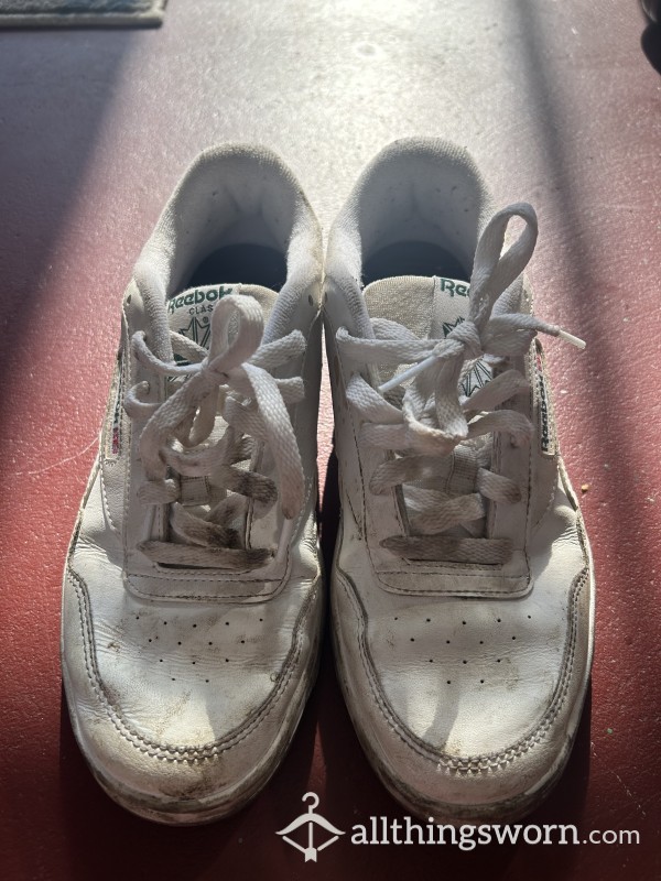 Dirty Reebok Sneakers