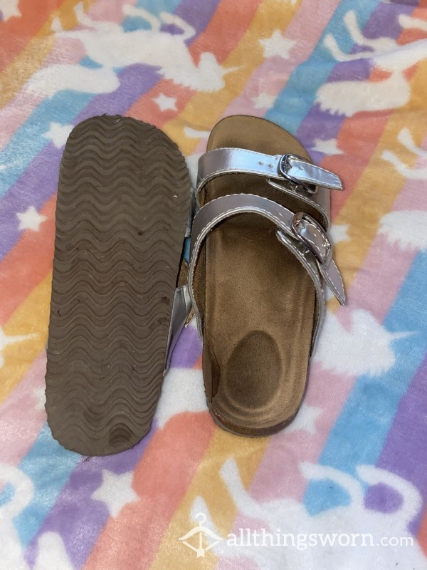 Dirty Sandals Worn Everywhere