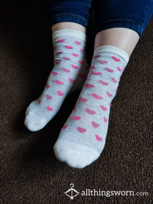 Dirty Smelly Cute Heart Socks