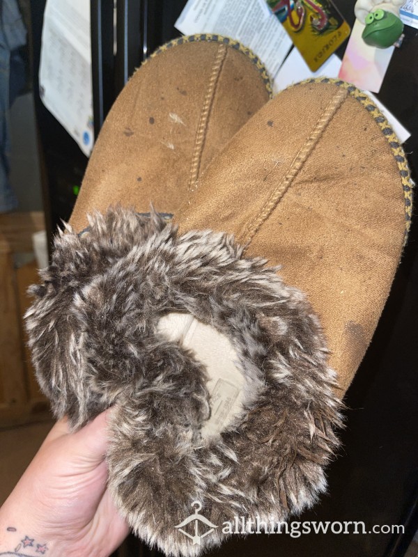 Dirty, Smelly Well Worn Slippers