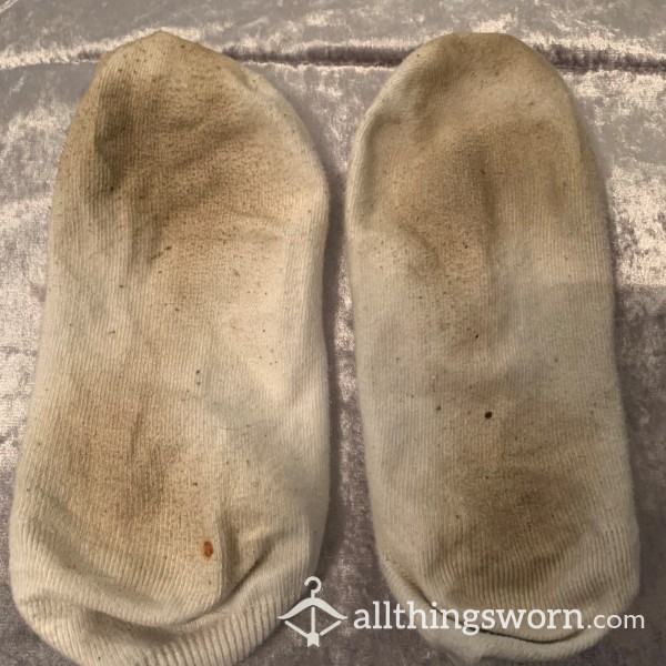Extremely Dirty Not So White Socks - Vacuum Sealed