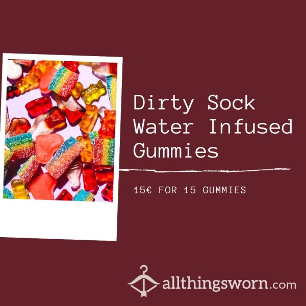 Dirty Socks Water Infused Gummies👩‍🍳