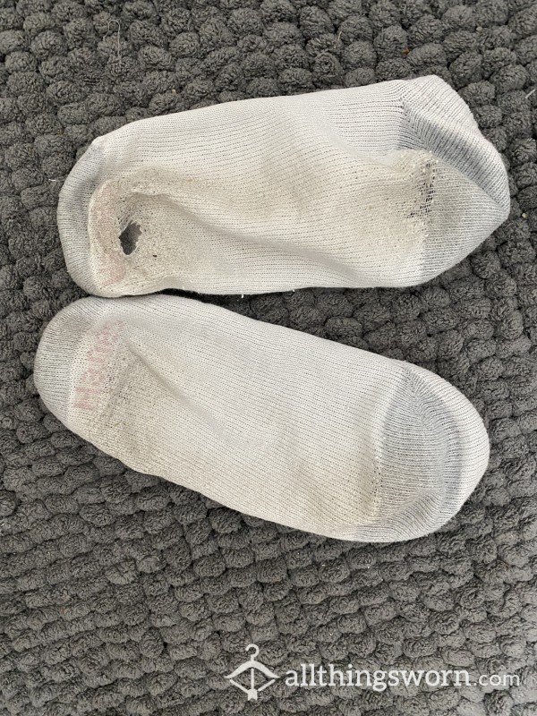 Dirty Socks Worn With Holes