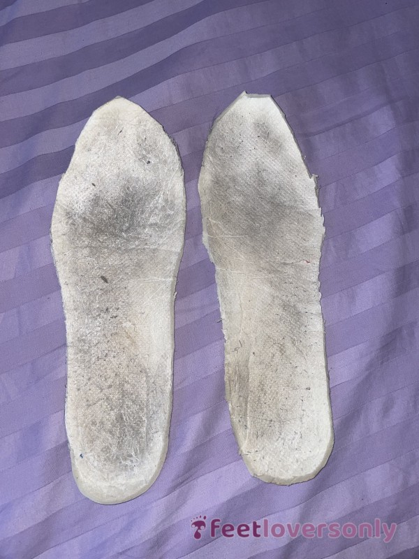 Dirty Stinky Insoles From My Gym Shoes