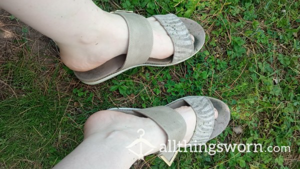 10 Pics Of My Dirty Summer Feet After Mowing The Lawn And Walking Barefoot