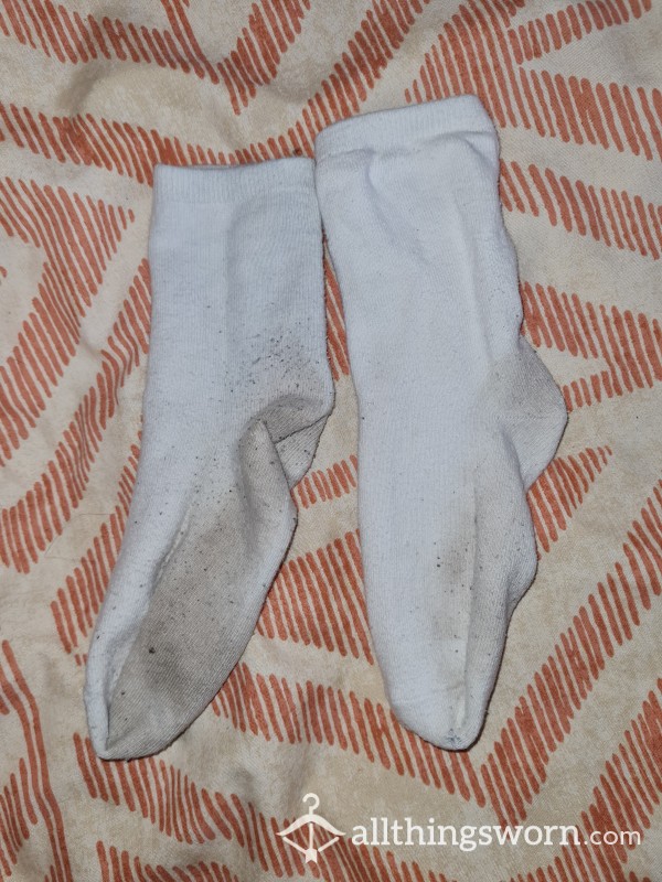 Dirty, Sweaty White Socks 🥵