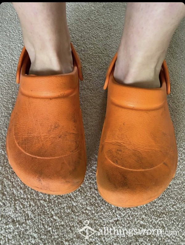 Dirty Sweaty Work Shoes