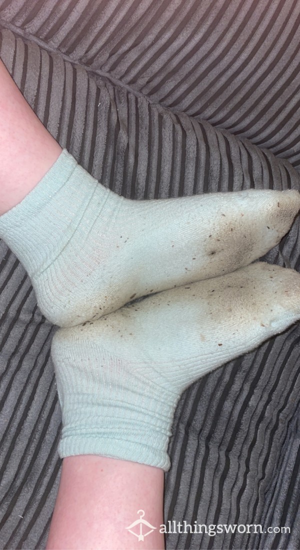 Dirty Well Worn Cotton Socks