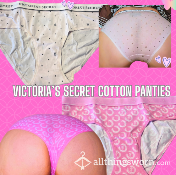 Dirty, Well Worn, Cotton Victoria Secret Panties
