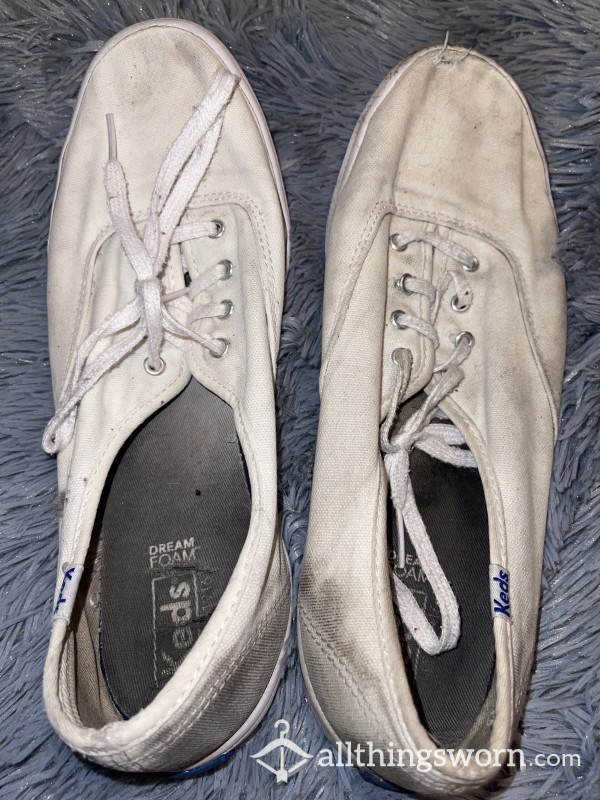 Dirty Well Worn Keds Sneakers (SOLD)