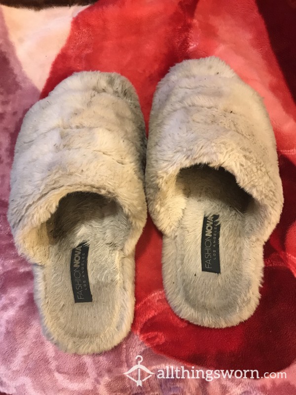 Dirty Well Worn Slippers