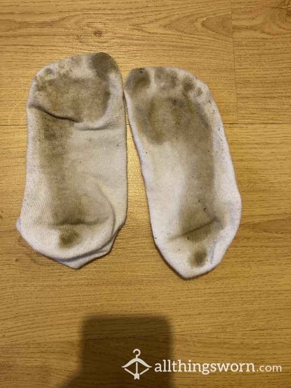 Dirty White Socks