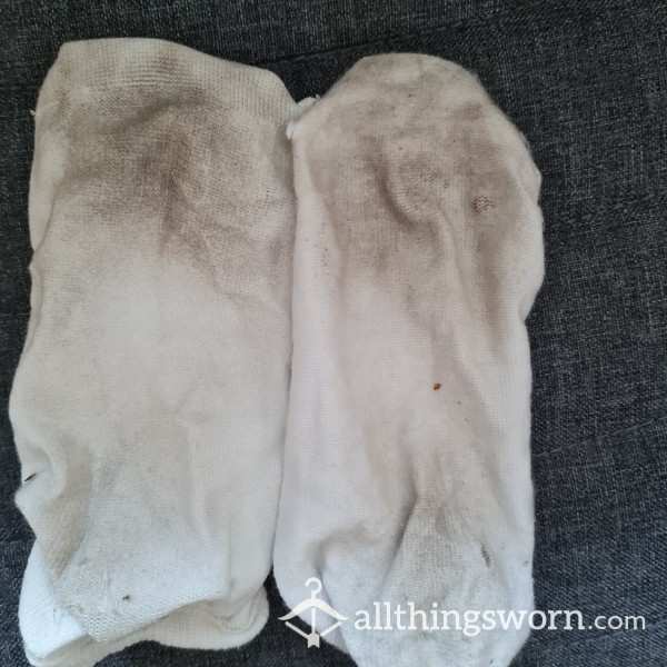 Dirty White Sweaty Socks