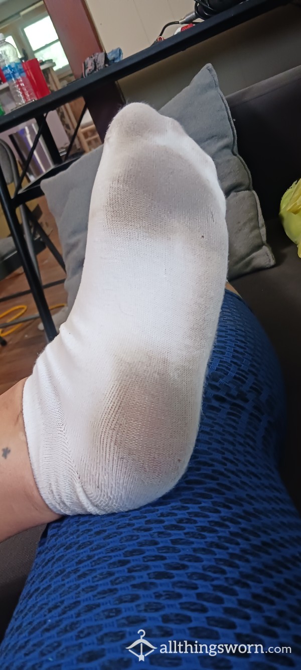 Dirty White Work Socks!!!