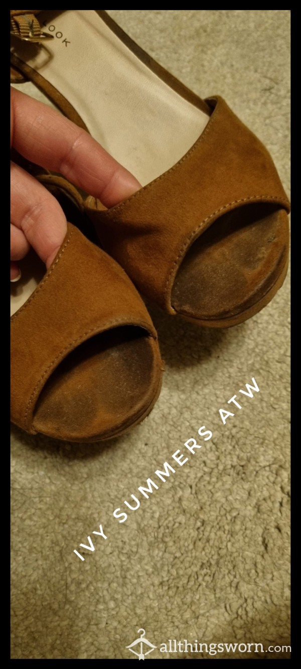 Dirty Worn Old Sandals
