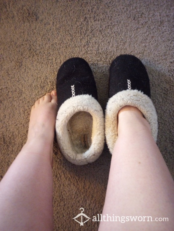 Dirty Worn Slippers