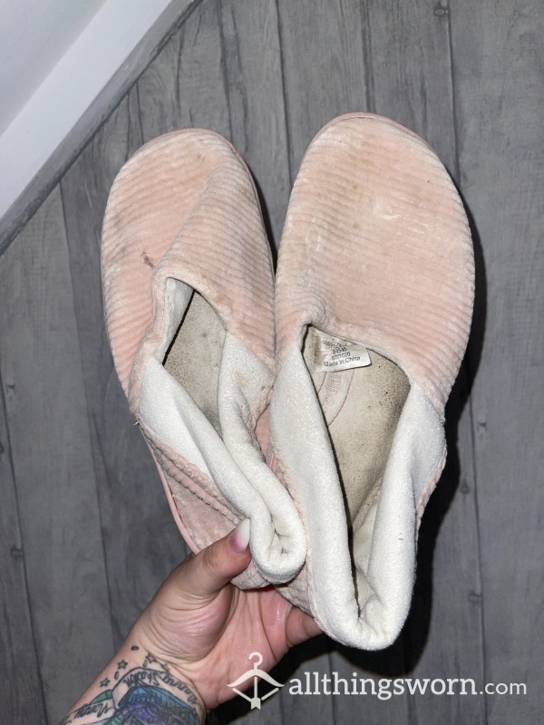 Dirty Worn Slippers