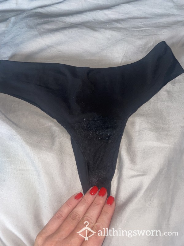 Dirty Worn Thongs With Cum Juices