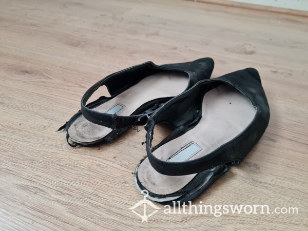 Buy Disgusting Well Worn Trashed Work Flats